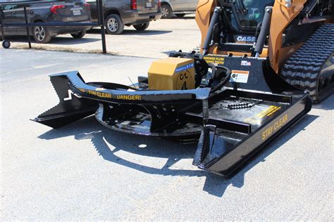 skid steer hydraulic brush cutter